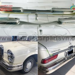 Mercedes W111 W112 Fintail Coupe 1959 Bumpers